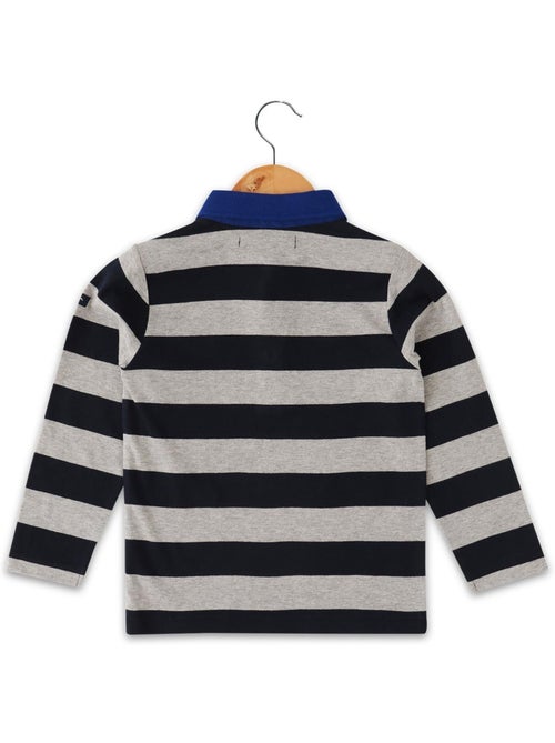Polo manches longues - Terre de Marins - Kiabi