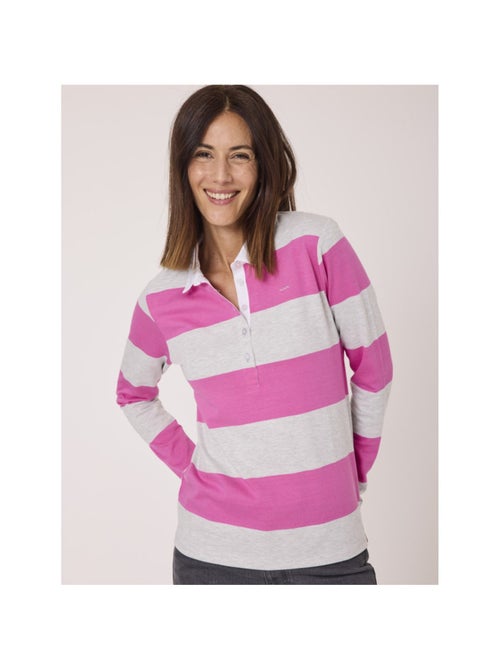 Polo manches longues - Terre de Marins - Kiabi