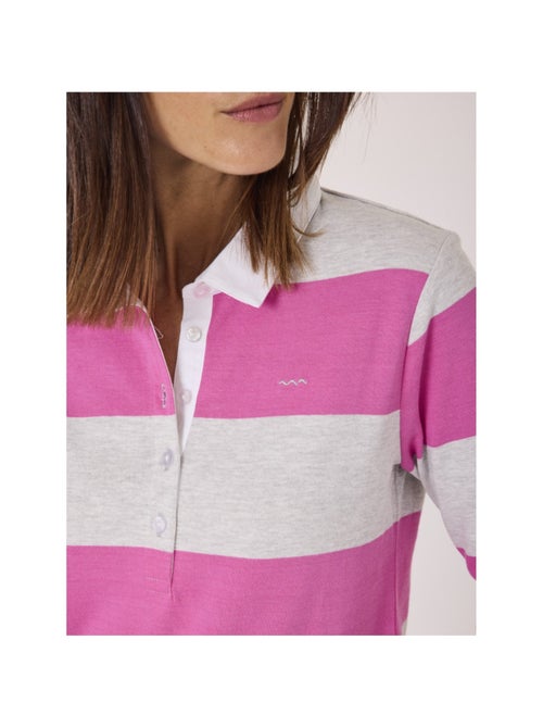 Polo manches longues - Terre de Marins - Kiabi