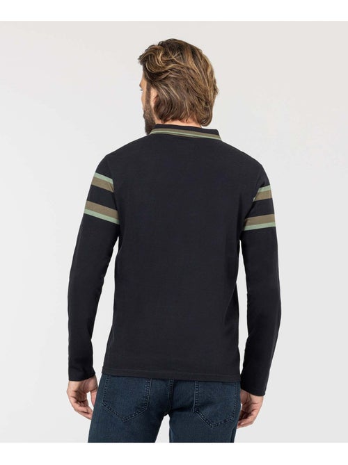 Polo manches longues - Terre de Marins - Kiabi