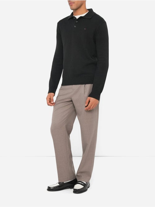 Polo manches longues - Tommy jeans - Kiabi