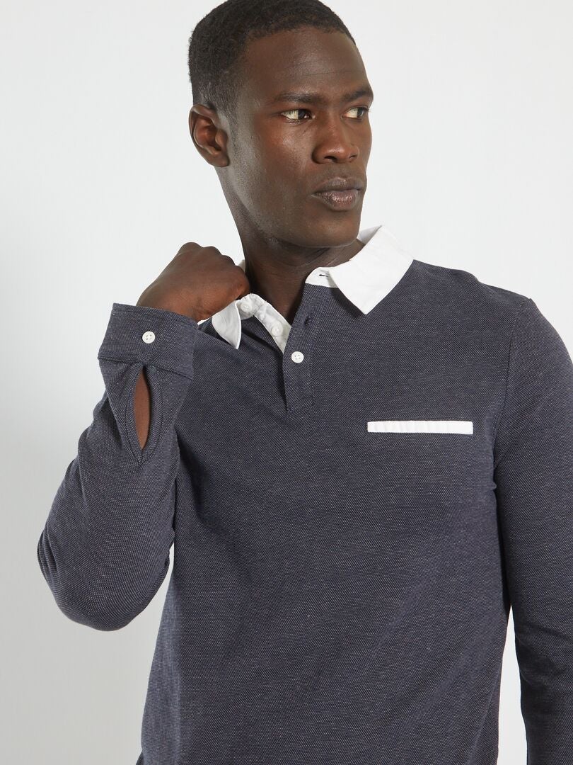 T-shirt à manches longues ARKET CAFÉ - Vert foncé - HOMME | H&M FR