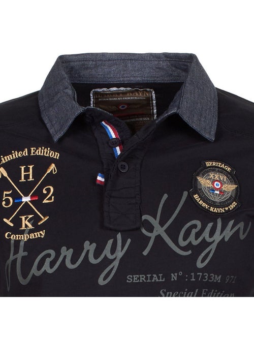 Polo manches longues   CAZBA - HARRY KAYN - Kiabi