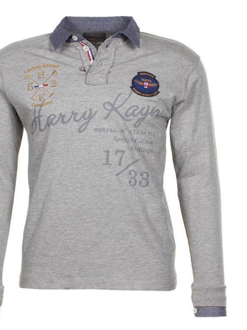 Polo manches longues   CAZBI - HARRY KAYN - Kiabi