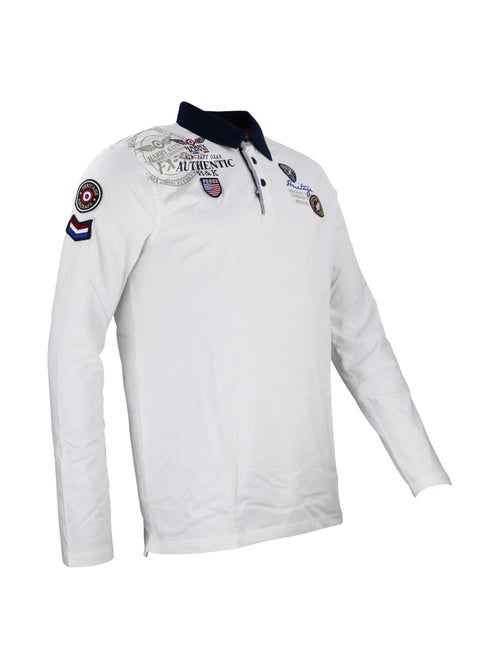 Polo manches longues   CEGAM - HARRY KAYN - Kiabi