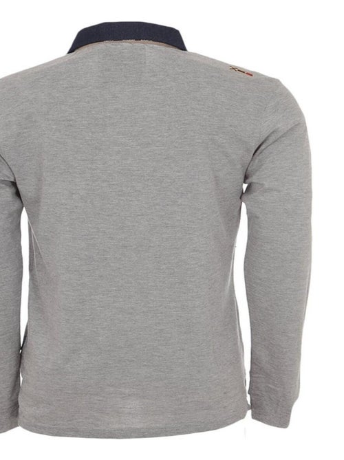 Polo manches longues   CENICE - VENT DU CAP - Kiabi