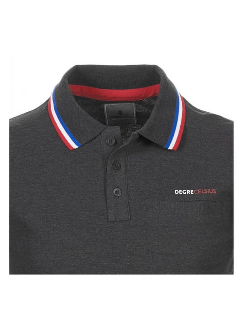 Polo manches longues   CILAR - DEGRE CELSIUS - Kiabi