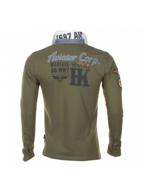 Polo manches longues   CORIDOR - HARRY KAYN - Kiabi