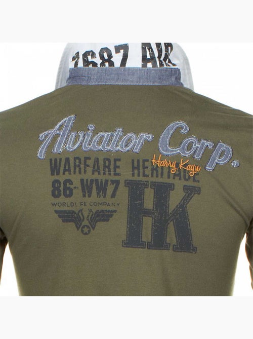 Polo manches longues   CORIDOR - HARRY KAYN - Kiabi