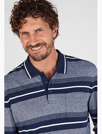 Polo manches longues en maille piquée - Damart