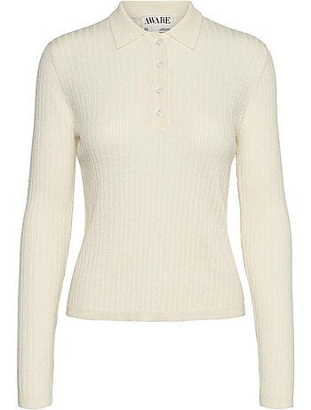 Polo Manches Longues Femme Vero Moda
