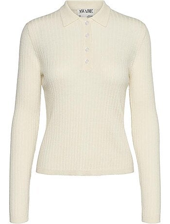 Polo Manches Longues Femme Vero Moda