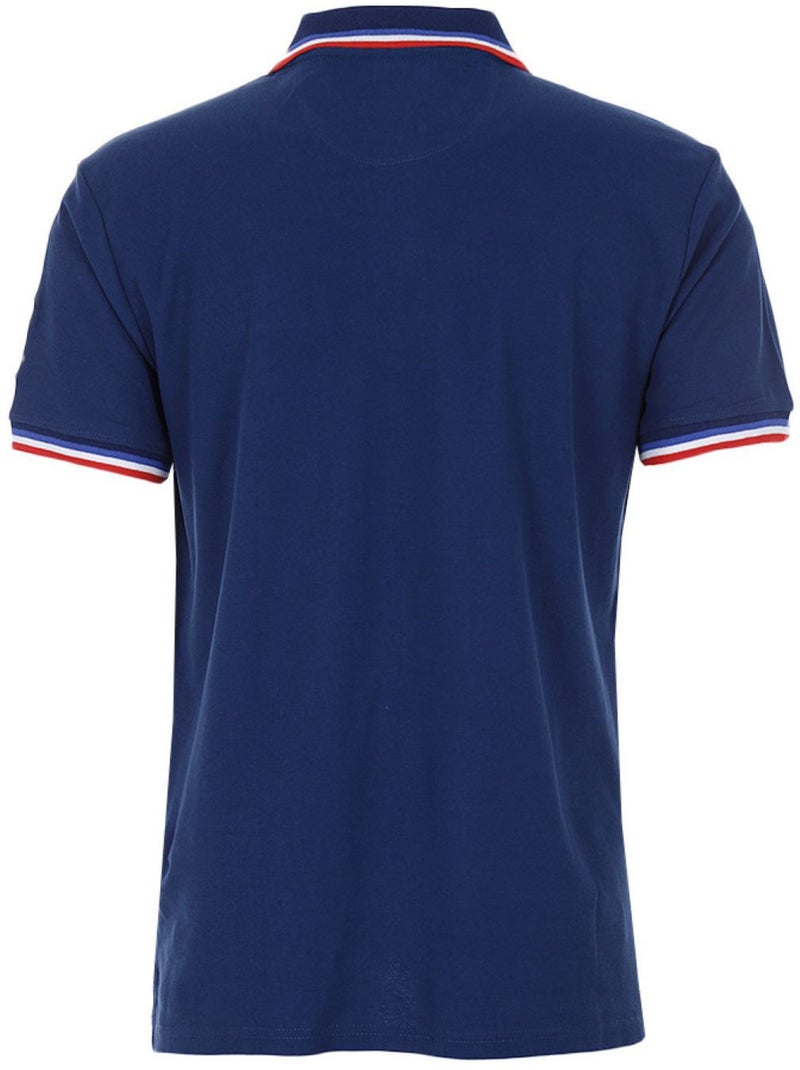 Polo manches longues garçon ECALOR - DEGRE CELSIUS Bleu marine - Kiabi