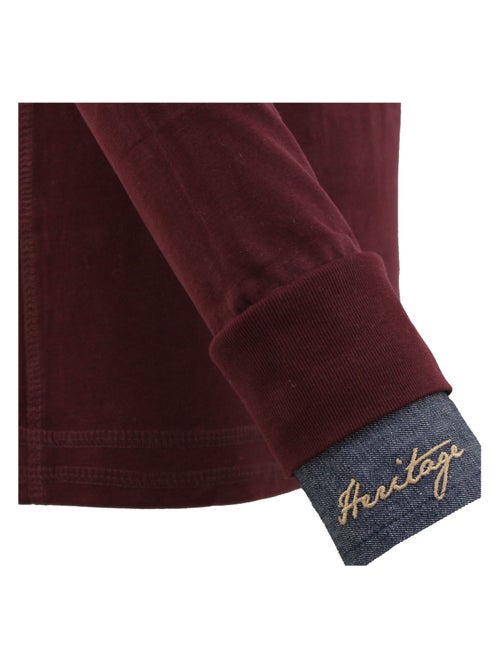 Polo manches longues garçon ECAZBA - HARRY KAYN - Kiabi