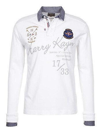 Polo manches longues garçon ECAZBI - HARRY KAYN