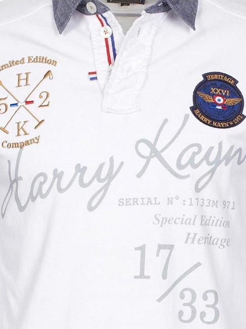 Polo manches longues garçon ECAZBI - HARRY KAYN - Kiabi