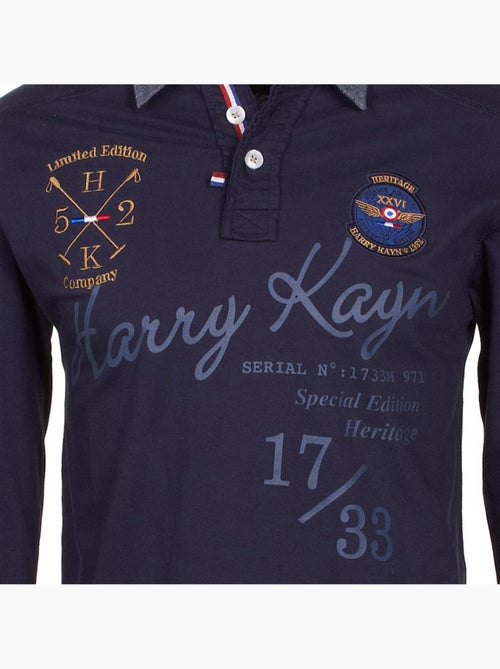 Polo manches longues garçon ECAZBI - HARRY KAYN - Kiabi