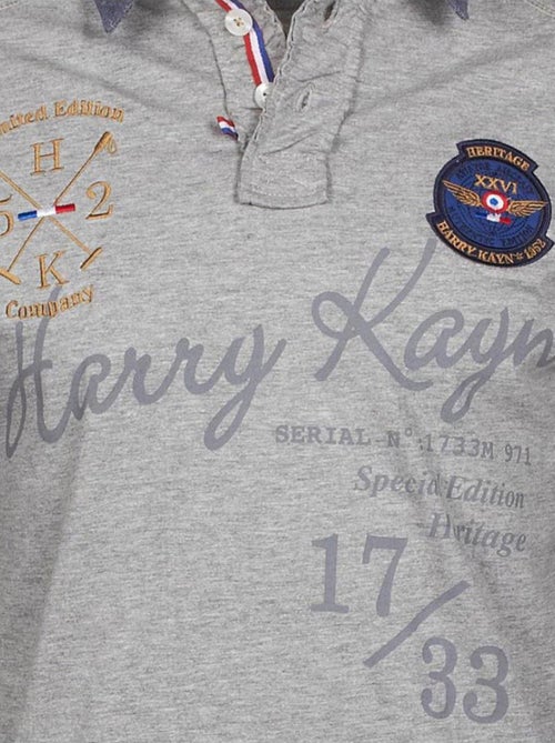 Polo manches longues garçon ECAZBI - HARRY KAYN - Kiabi