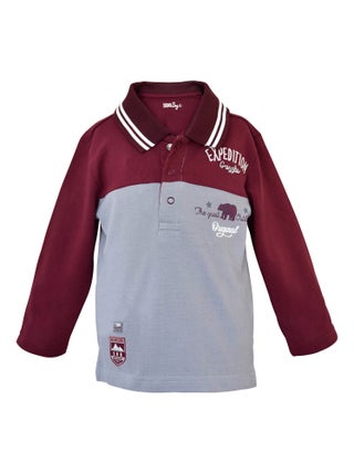 POLO MANCHES LONGUES GARCON GRIZZLIS
