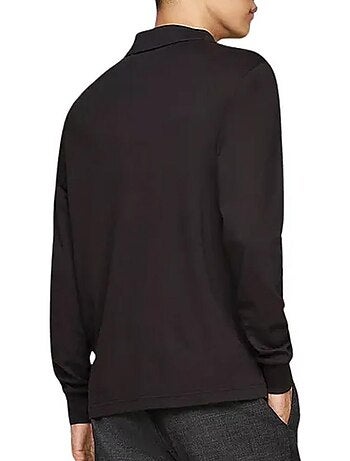 Polo manches longues homme tommy hilfiger