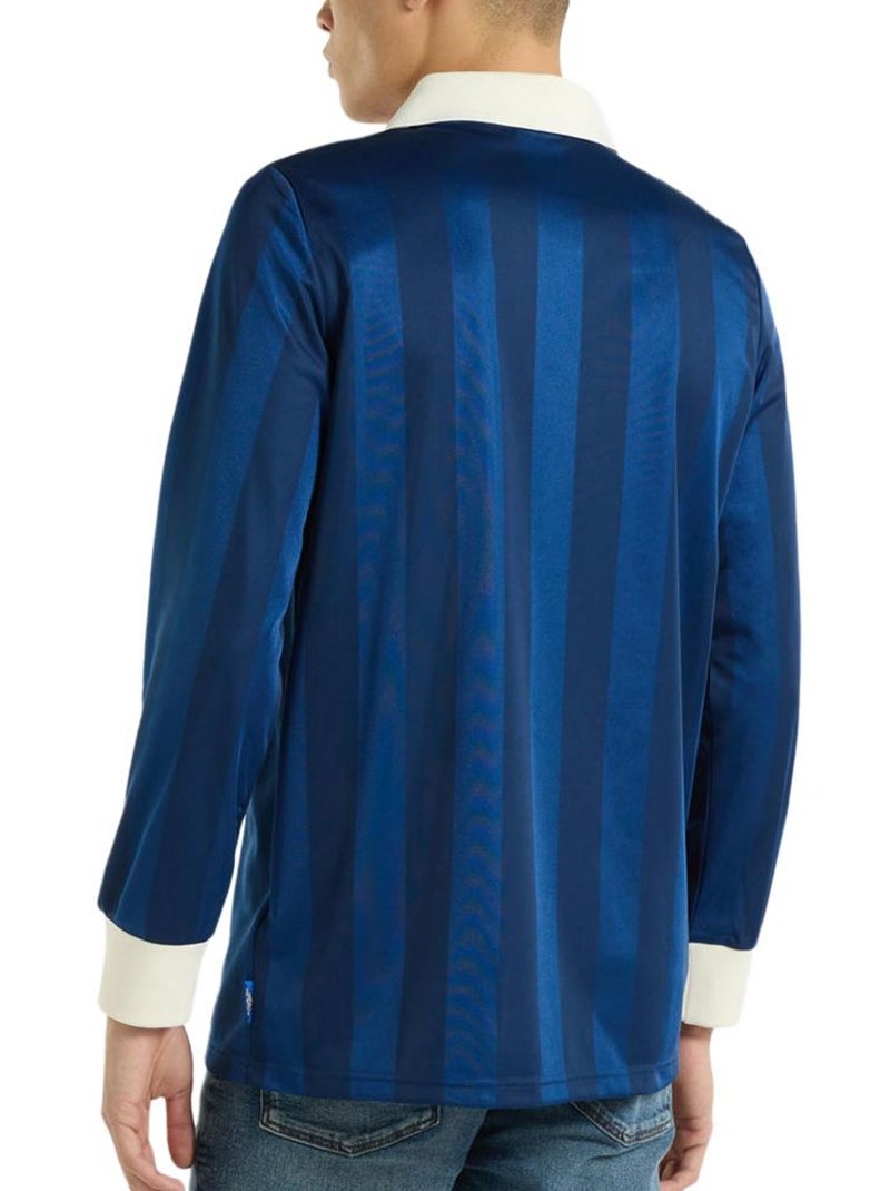 Polo Manches Longues Homme Umbro Bleu - Kiabi