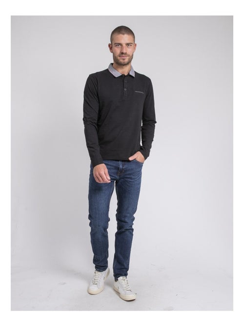 Polo manches longues PARILAKO - Kiabi