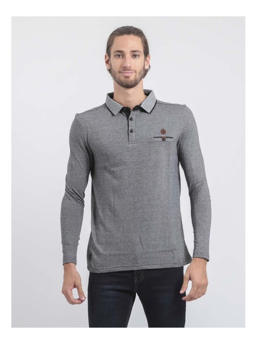Polo manches longues piwanga - Kiabi Polo manches longues piwanga - Kiabi
