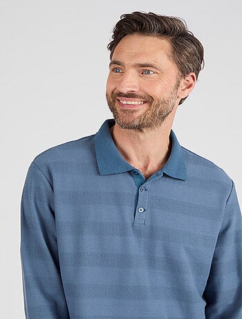 Polo manches longues pur coton - Damart
