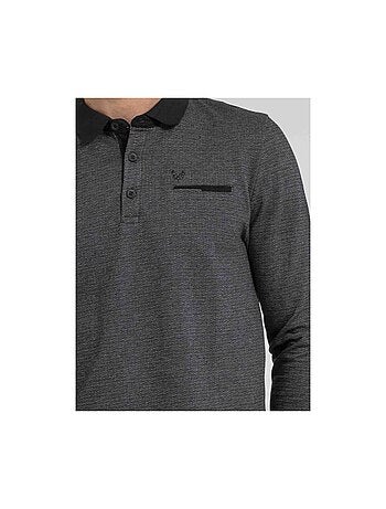 Polo manches longues pur coton PAGNY