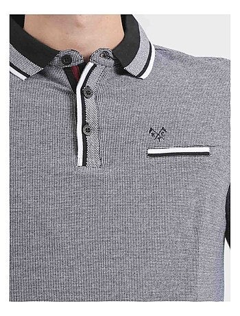 Polo manches longues pur coton PAMELVINE