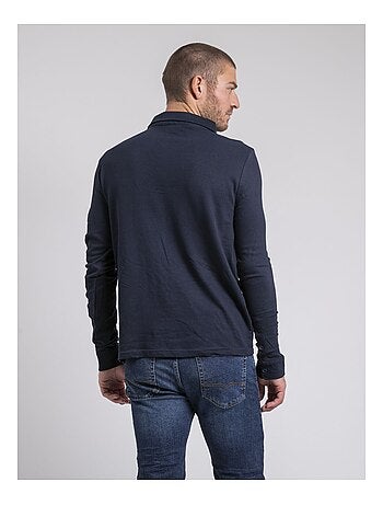 Polo manches longues pur coton PILKA