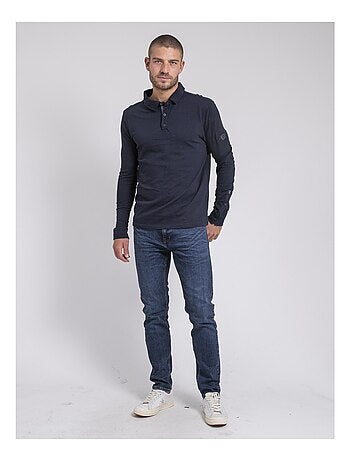 Polo manches longues pur coton PILKA