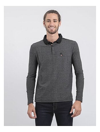 Polo manches longues pur coton PINSAC