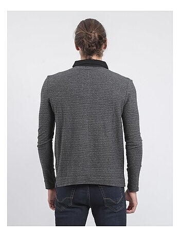 Polo manches longues pur coton PINSAC