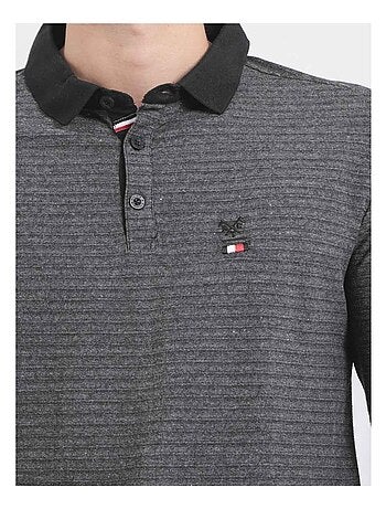 Polo manches longues pur coton PINSAC
