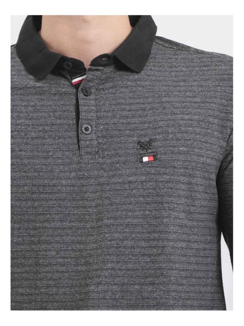 Polo manches longues pur coton PINSAC - Kiabi