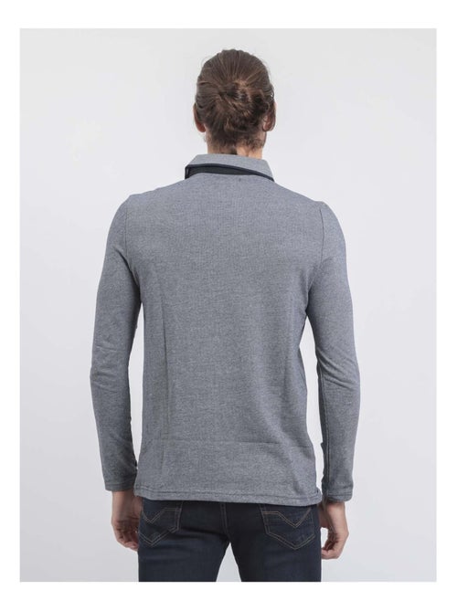 Polo manches longues pur coton PIWANGA - Kiabi Polo manches longues pur coton PIWANGA - Kiabi