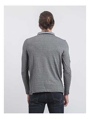 Polo manches longues pur coton PIWANGA