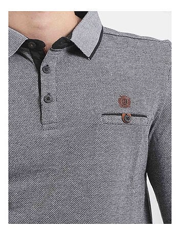 Polo manches longues pur coton PIWANGA