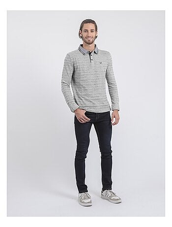 Polo manches longues pur coton PLAMOTO