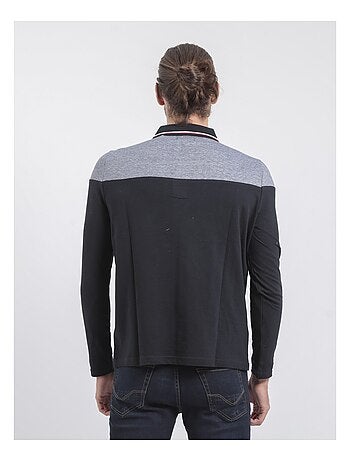 Polo manches longues pur coton POGAME