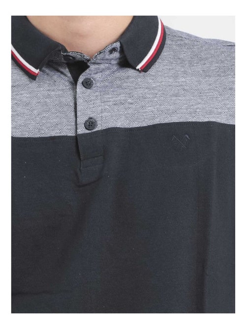 Polo manches longues pur coton POGAME - Kiabi
