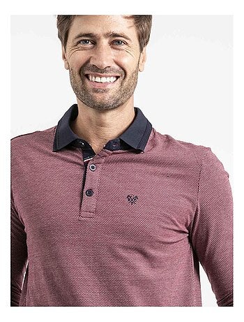 Polo manches longues pur coton POUMIX
