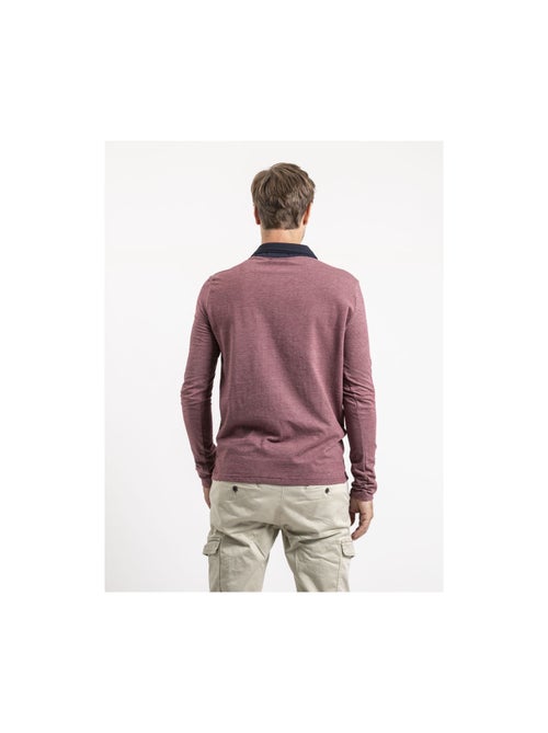 Polo manches longues pur coton POUMIX - Kiabi