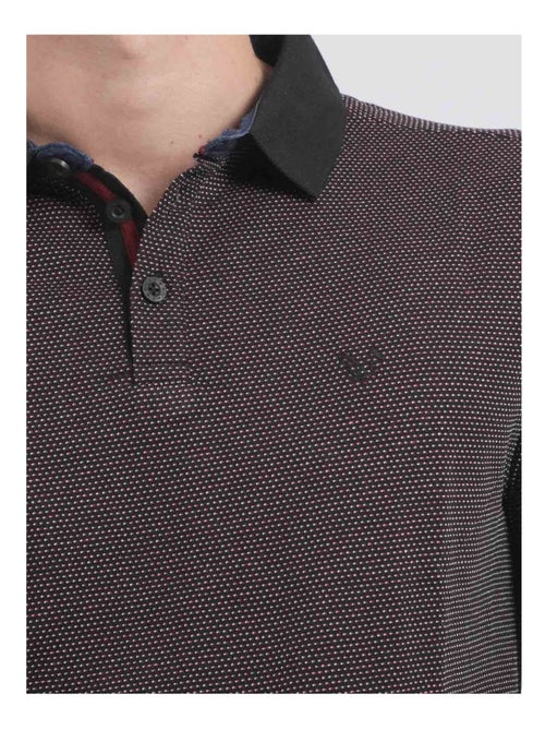 Polo manches longues pur coton PRALONG - Kiabi