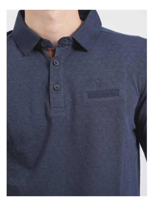Polo manches longues pur coton PUMANAR - Kiabi