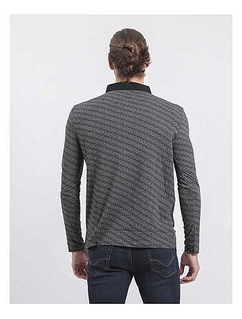 Polo manches longues pur coton purly