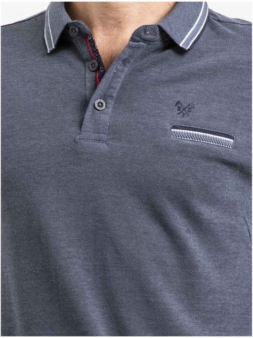 Polo manches longues pur coton PYLONE - Kiabi