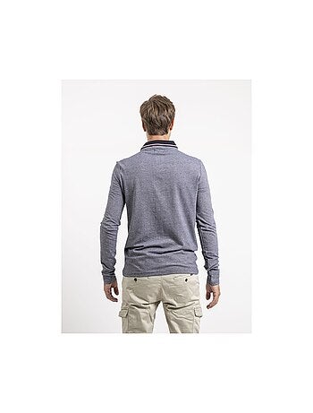 Polo manches longues pur coton PYTHON