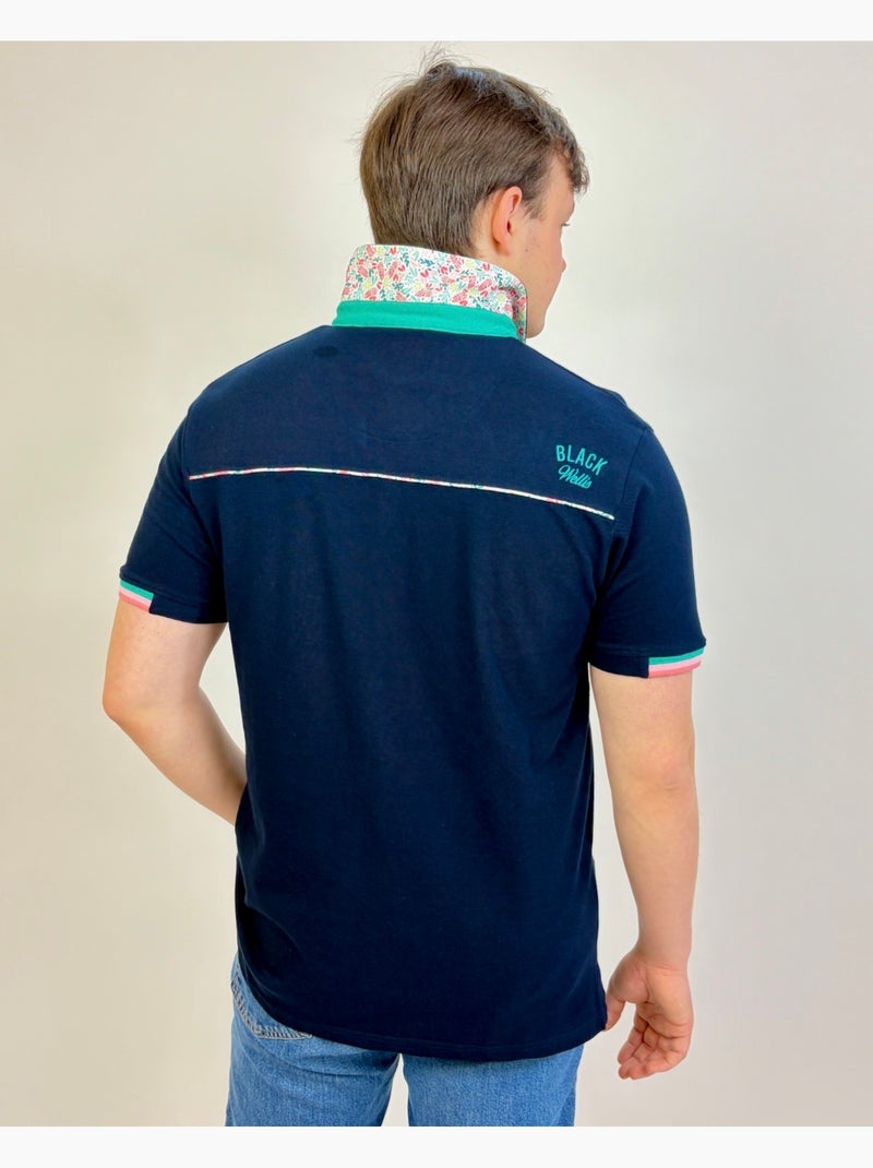 POLO MARCELLO CHIC Bleu marine - Kiabi